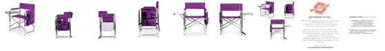 Oniva by Picnic Time Purple Sports Chair